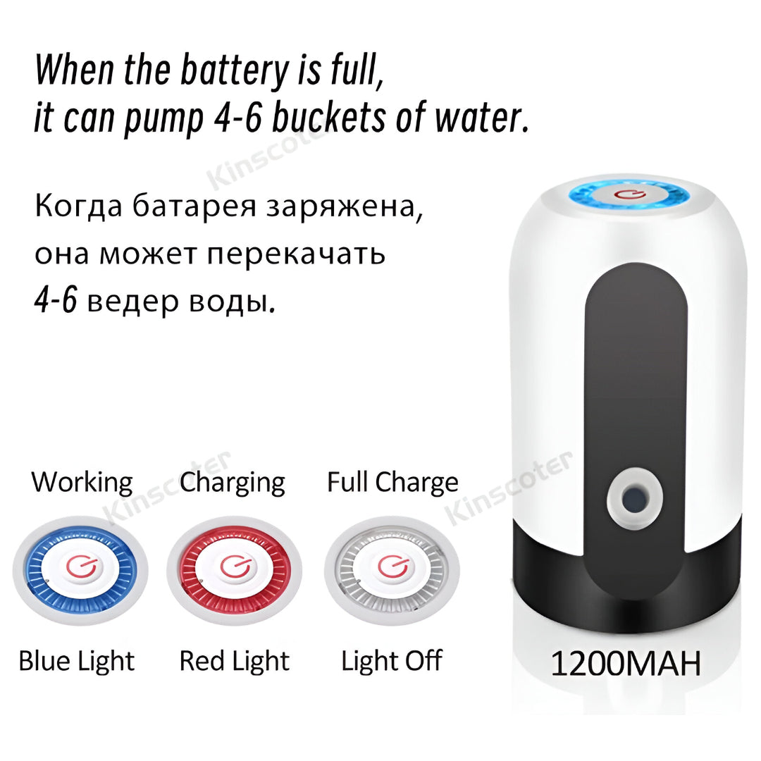 Electric Water Dispenser – Automatic Pump for Bottled Drinking Water