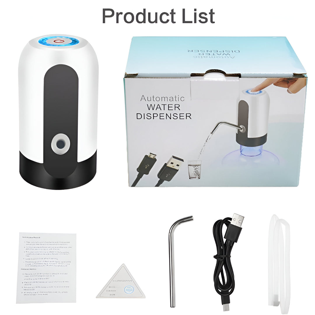 Electric Water Dispenser – Automatic Pump for Bottled Drinking Water