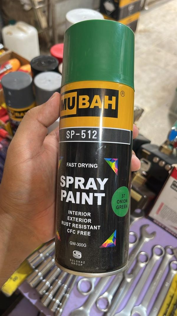 Mubah Color Spray 300g – Quick-dry, Fade-resistant, Smooth Finish Color Spray For Vibrant Results
