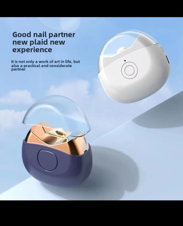 Automatic Electric Nail Clipper Trimmer For Elderly And Children Anti-splash Home Use Nail Scissors (random Color)
