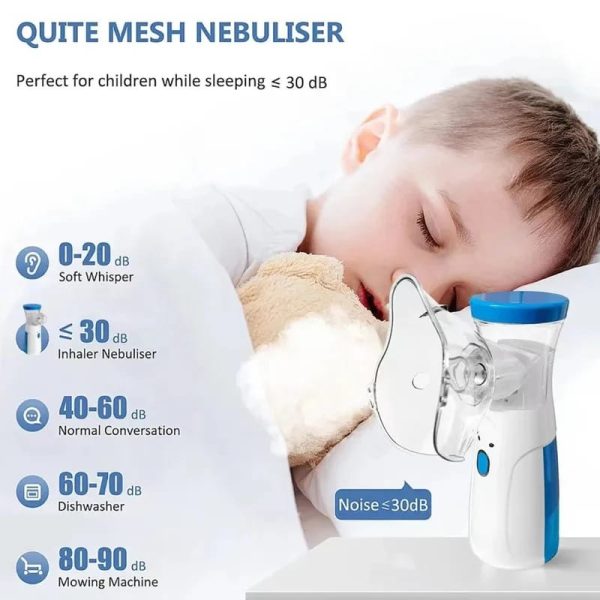Portable Nebulizer For Asthma Inhaler Nebulizer Machine For Kids And Adults Medical Asthma Nebulizer – Rechargeable