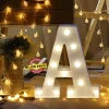 16cm LED letter light, luminous letter and number night light