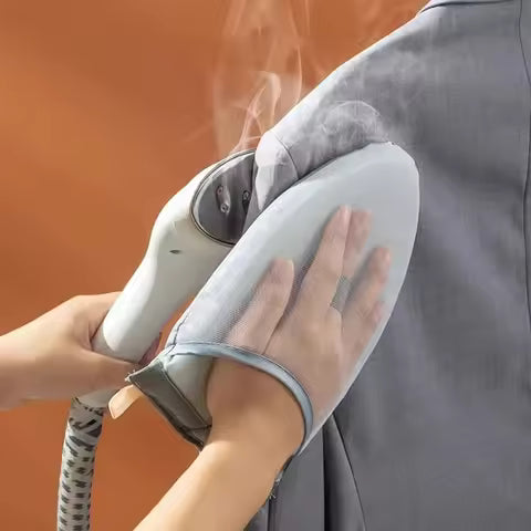 Portable Handheld Steam Iron – 180° Rotatable, Foldable Mini Garment Steamer for Home & Travel