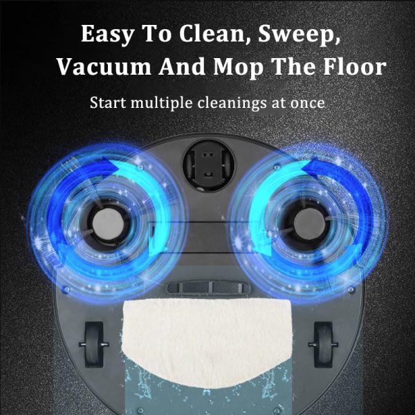 Portable Mini Wireless Automatic Sweeping Robot Mopping Rechargeable Cleaning Machine Vacuum Cleaner For Home Office Robot (random Colors) ₨1,355