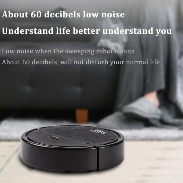 Portable Mini Wireless Automatic Sweeping Robot Mopping Rechargeable Cleaning Machine Vacuum Cleaner For Home Office Robot (random Colors) ₨1,355
