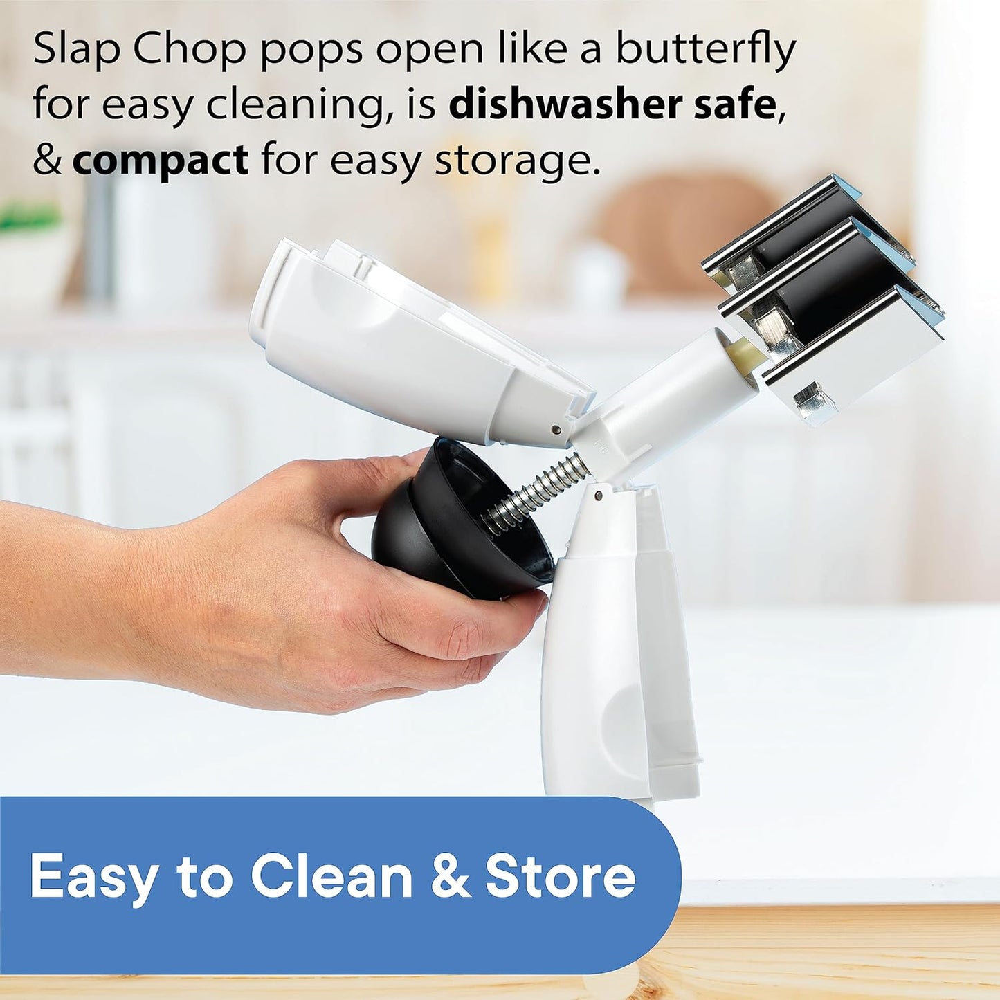 Slap Chop Manual Food Chopper – Japanese Steel Blades