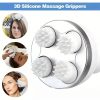 Scalp Massager, Electric Meridian Massage With 4 Moveable Massage Cluster, Rechargeable Portable Washable Head Massager To Relieve Fatigue And Hair Loss