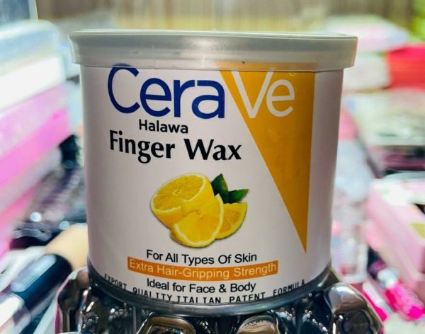 1 Piece Cerave Halawa Finger Wax | Formulated With Nourishing Ingredients | Ideal For Face & Body 170g