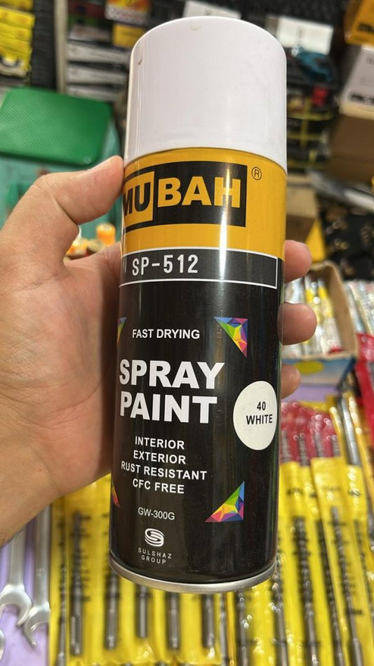 Mubah Color Spray 300g – Quick-dry, Fade-resistant, Smooth Finish Color Spray For Vibrant Results